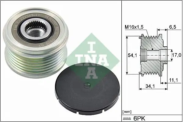 INA 535017910 Alternatör Kasnağı