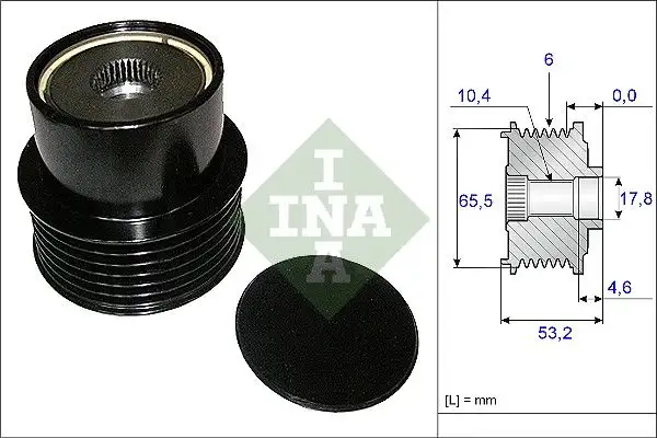 INA 535019510 Alternatör Kasnağı