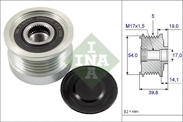 INA 535022110 Alternatör Kasnağı