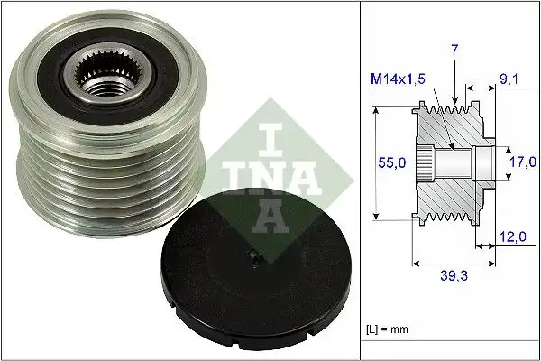 INA 535026010 Alternatör Kasnağı 3140067J00000