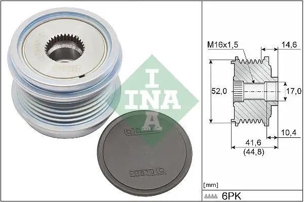 INA 535034310 Alternatör Kasnağı