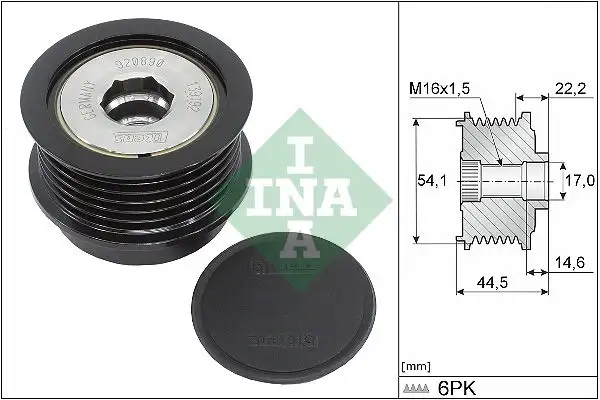 INA 535035210 Alternatör Kasnağı