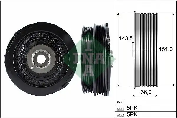 INA 544006910 Krank Kasnağı 11232247565