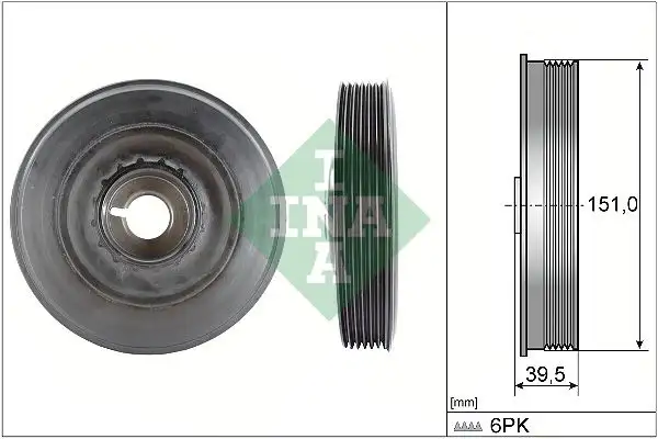 INA 544009010 Krank Kasnağı
