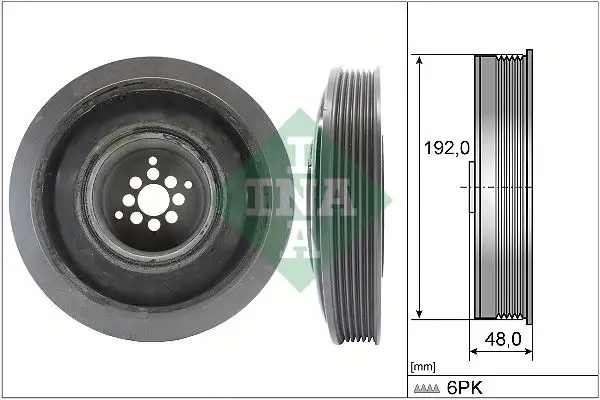 INA 544010210 Krank Kasnağı