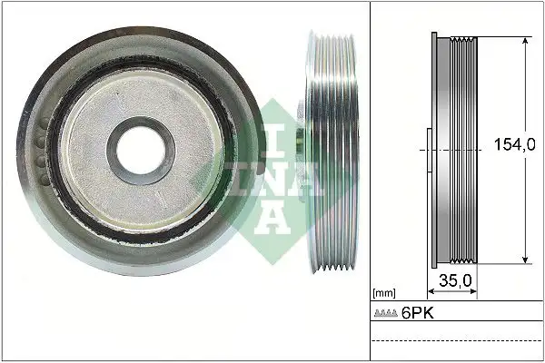 INA 544011210 Krank Kasnağı