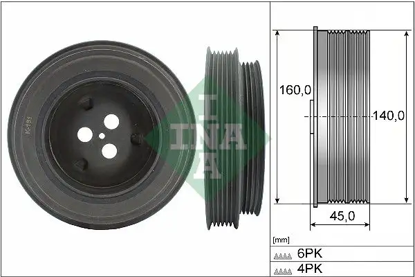 INA 544013110 Krank Kasnağı