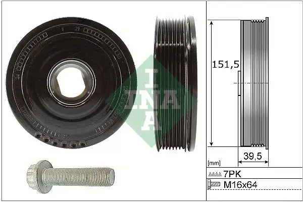 INA 544017720 Krank Kasnağı