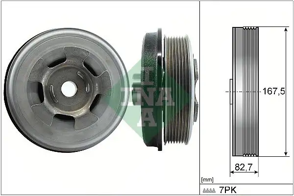 INA 544060110 Krank Kasnağı