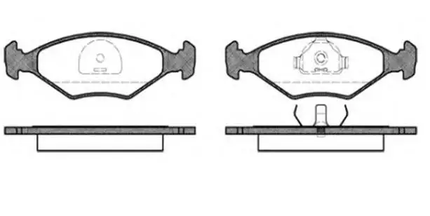 MGA 55106 Ön Fren Balatası 55170758