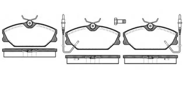 MGA 55141 Ön Fren Balatası 7701206288