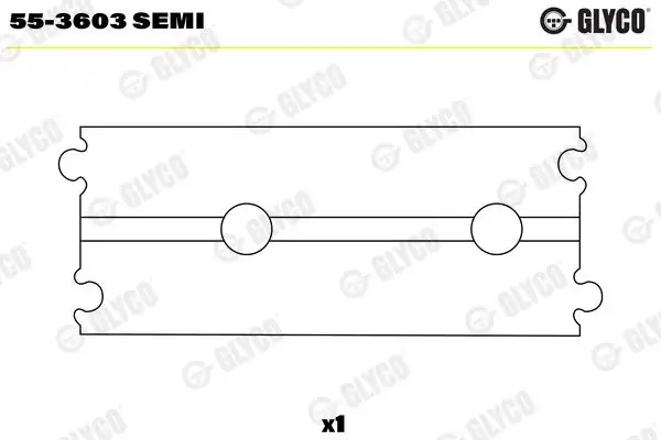 GLYCO 55-3603-SEMI Piston Kol Burcu A1020381250