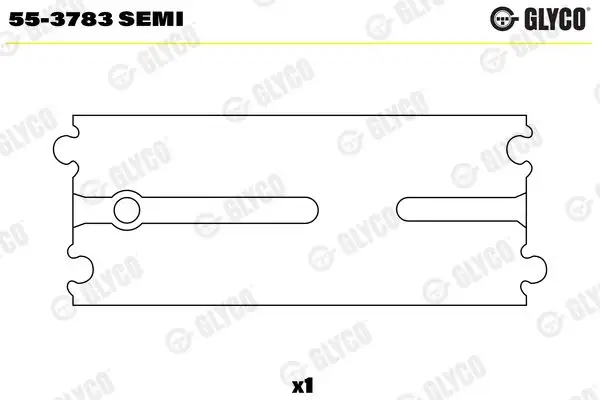 GLYCO 55-3783-SEMI Piston Kol Burcu