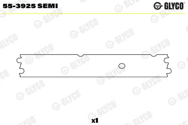 GLYCO 55-3925-SEMI Piston Kol Burcu