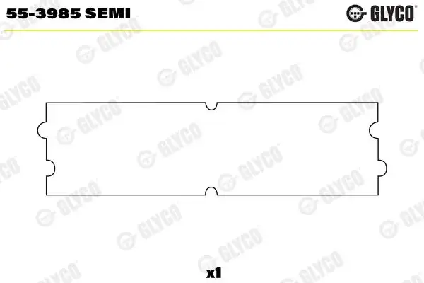 GLYCO 55-3985-SEMI Piston Kol Burcu 9657350680