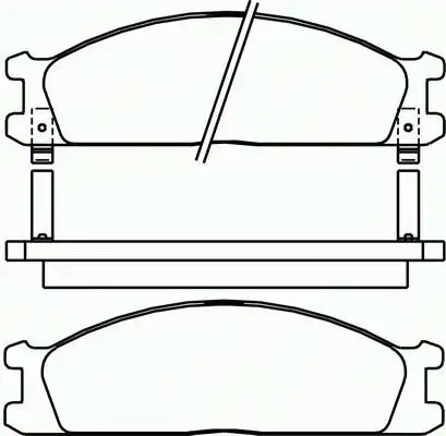 MGA 55403 Ön Fren Balatası 41060VJ490
