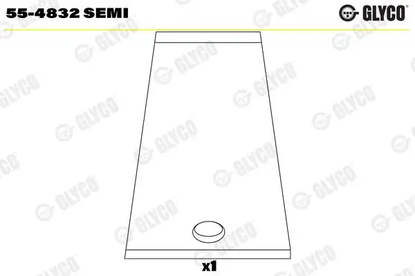 GLYCO 55-4832-SEMI Piston Kol Burcu 51024051028