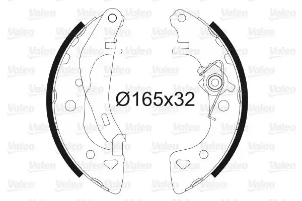 VALEO 562044 Arka Fren Balatası
