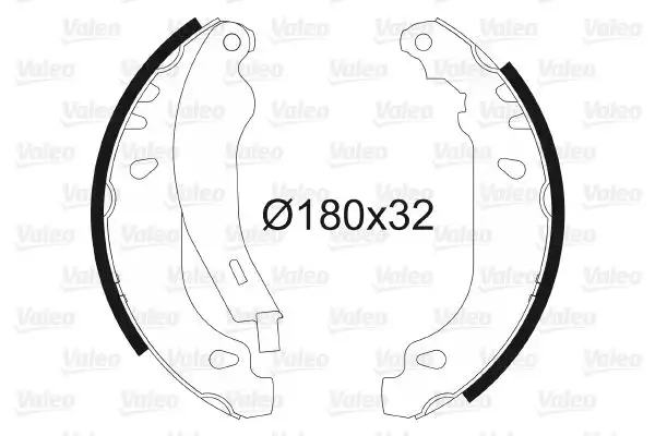 VALEO 562084 Arka Fren Balatası 4241L4