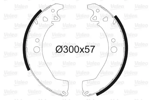 VALEO 562106 Arka Fren Balatası