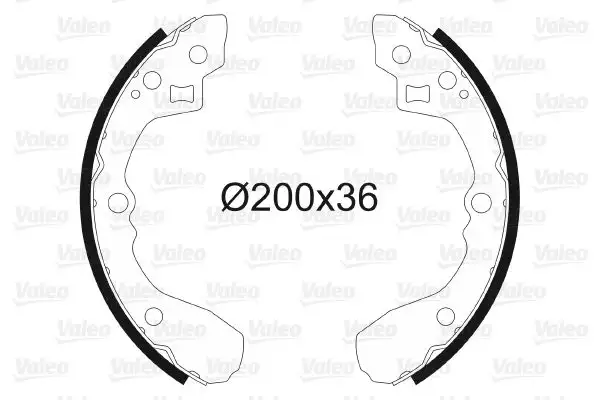 VALEO 562754 Arka Fren Balatası