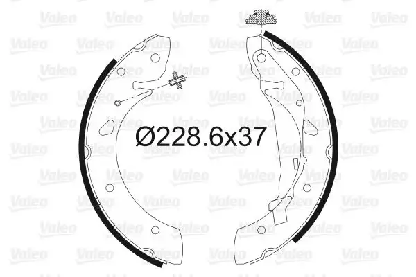 VALEO 562773 Arka Fren Balatası