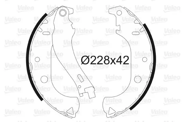 VALEO 562806 Arka Fren Balatası