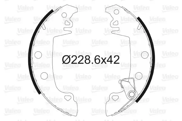 VALEO 562980 Arka Fren Balatası
