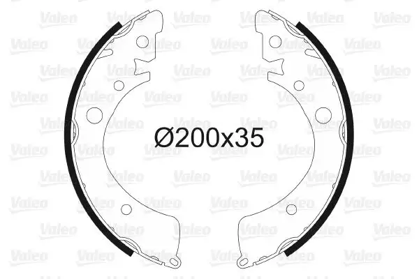 VALEO 562994 Arka Fren Balatası
