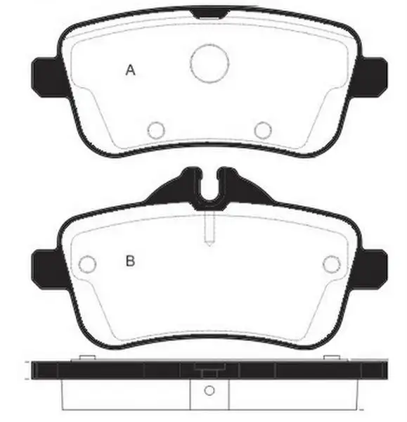 MGA 56301 Arka Fren Balatası 64204020