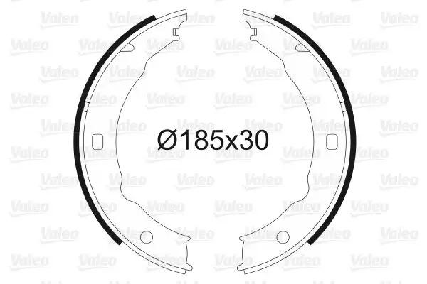 VALEO 564018 El Fren Balatası 4241K4