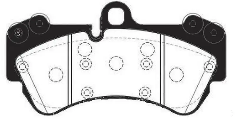 MGA 56402 Ön Fren Balatası 7L0698151Q