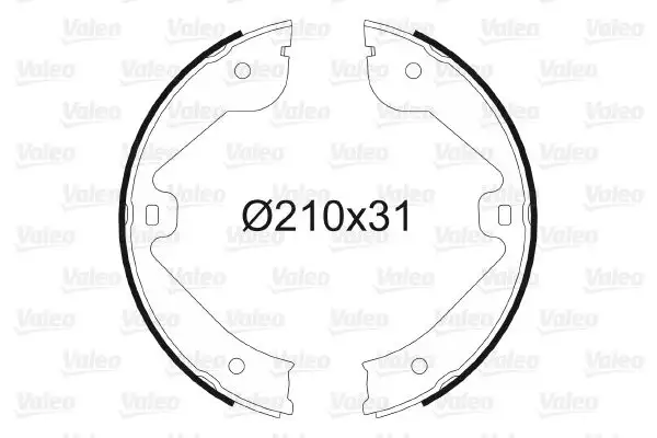 VALEO 564069 El Fren Balatası A1644200620