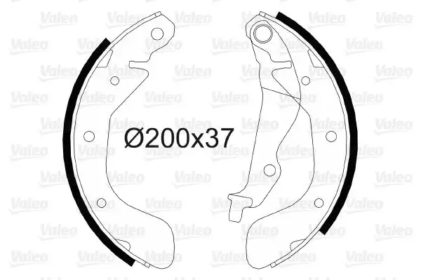 VALEO 564080 Arka Fren Balatası 93740252