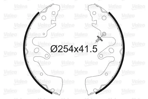 VALEO 564107 Arka Fren Balatası 5320065J01