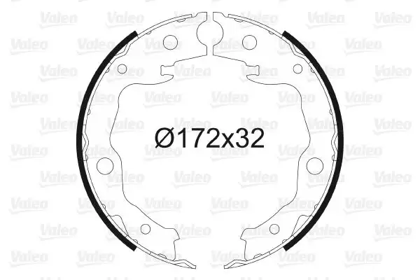 VALEO 564128 El Fren Balatası 4654042020