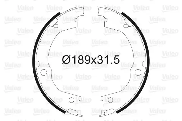 VALEO 564170 El Fren Balatası 583503AA10