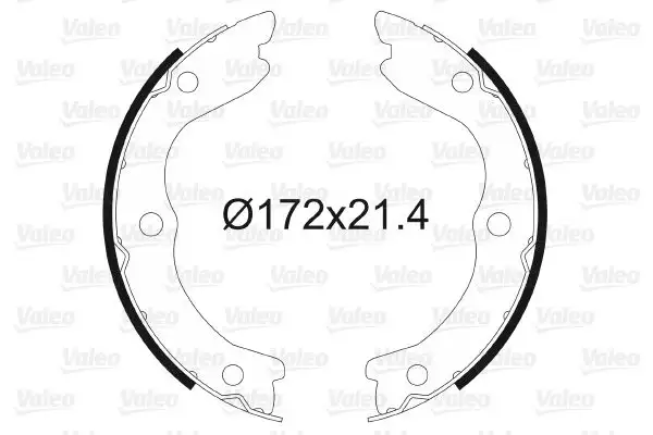 VALEO 564177 El Fren Balatası D40608H725