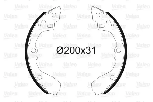 VALEO 564178 Arka Fren Balatası 58315FDA01