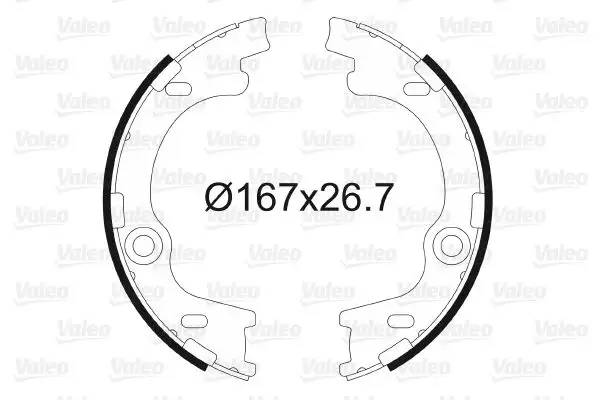 VALEO 564186 El Fren Balatası 583501HA00