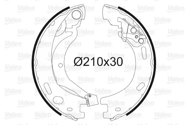 VALEO 564199 El Fren Balatası LR025151