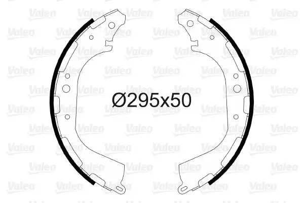 VALEO 564205 Arka Fren Balatası