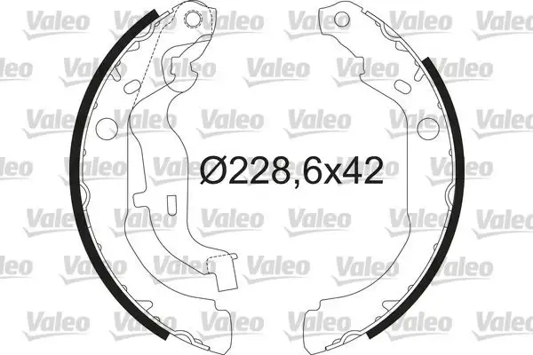 VALEO 564210 Arka Fren Balatası 440607493R
