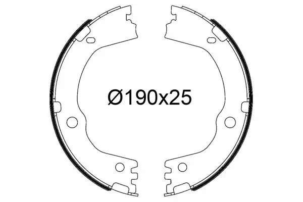 VALEO 564259 Arka Fren Balatası 58305D3A00