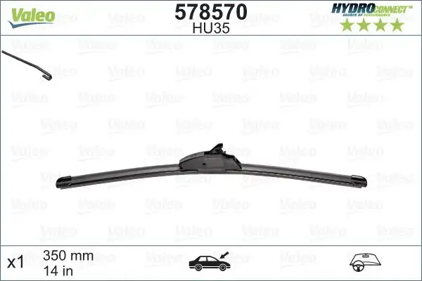 VALEO 578570 Silecek Süpürgesi (Tek) 8521247201