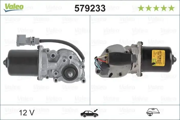 VALEO 579233 Silecek Motoru (Ön) 7701046038