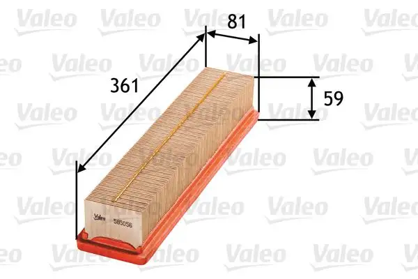 VALEO 585056 Hava Filtresi