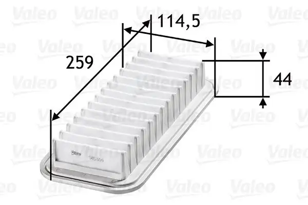 VALEO 585059 Hava Filtresi