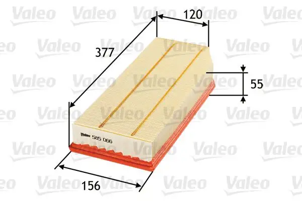 VALEO 585066 Hava Filtresi