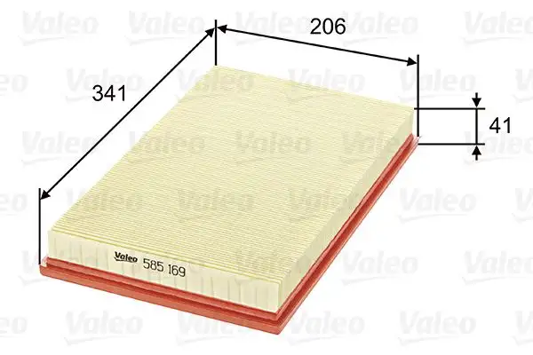 VALEO 585169 Hava Filtresi
